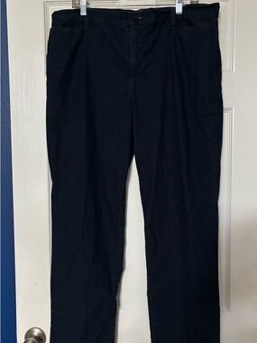 Gloria Vanderbilt Dark Blue Jeans with Purple Label